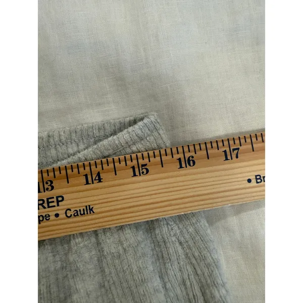 Aerie High Rise Pull On Sweatpants Gray Cotton Blend Women's Size Large - Image 5