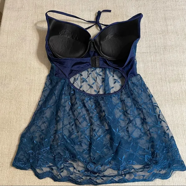 Coquette Push Up Lace Baby Doll Top - Image 6