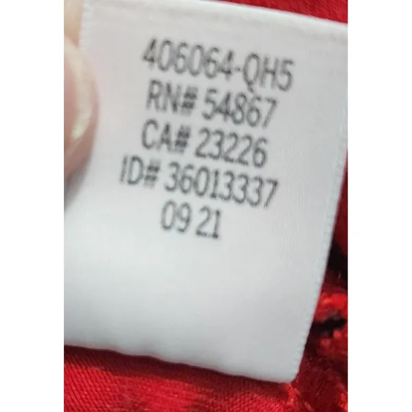 Victoria's Secret Red Polka Dot‎ Long Sleeve Pajama Top Sleep Shirt - Image 6