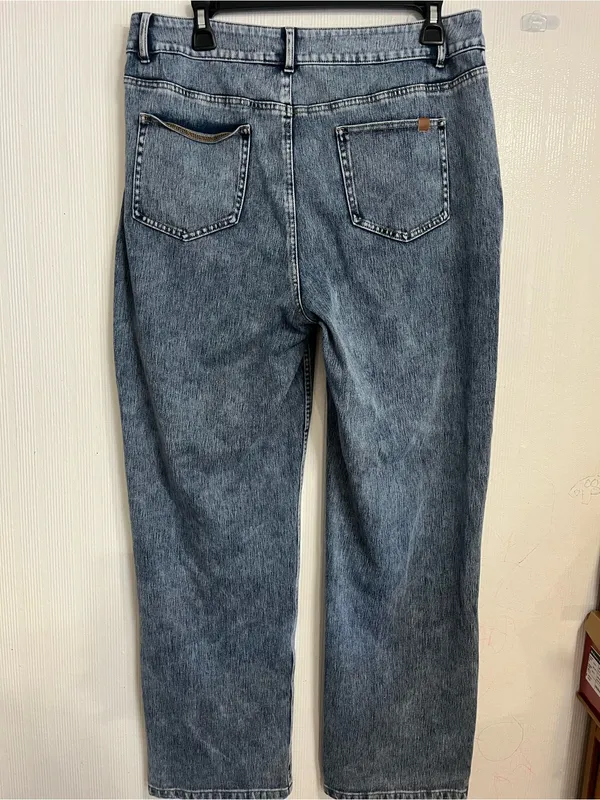 Halara Flex™ High Waisted Zipper Pockets Straight Leg Casual Jeans women - Image 6