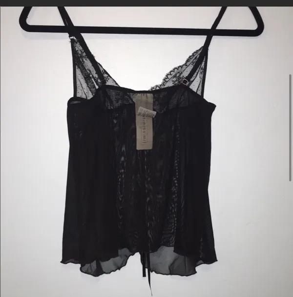 Victoria's Secret NWT Sheer Babydoll With Rhinestone - Image 2