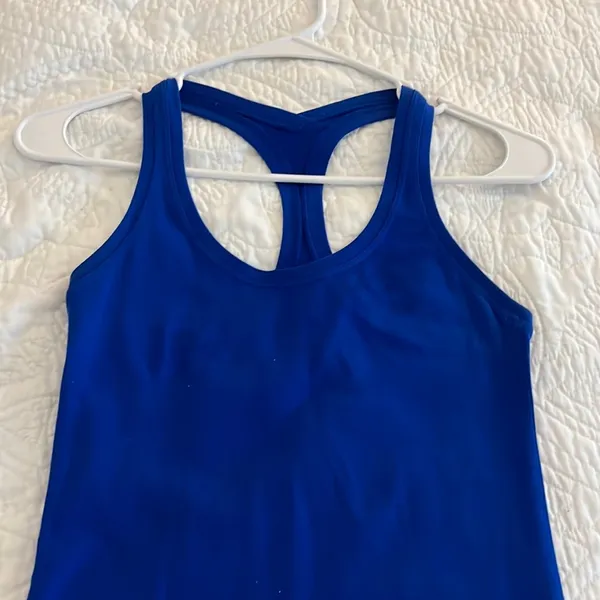 LULULEMON COOL RACERBACK - ROYAL BLUE - size 4 - Image 4