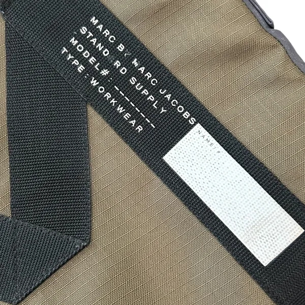Marc by Marc Jacobs Standard Supply Workwear Messenger Laptop Bag Olive Grey - Image 8