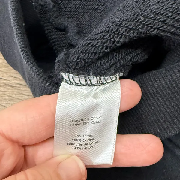 Marissa Webb SO HIGH WAISTED FRENCH TERRY SWEATPANTS IN BLACK size small‎ - Image 7