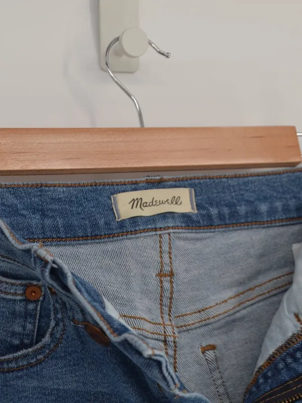 Madewell The Perfect Vintage Jean High Rise Tapered Jeans Blue Size 25 - Image 6