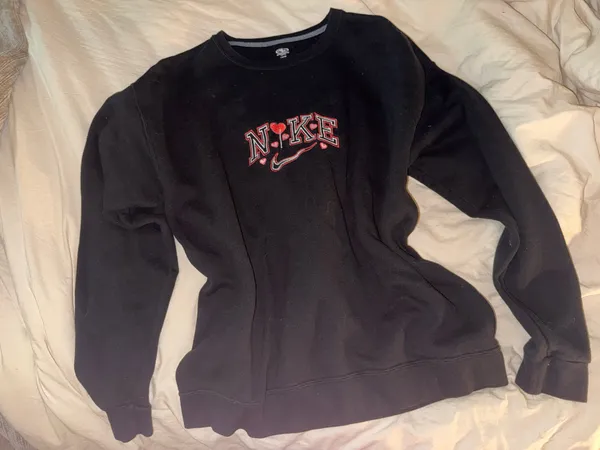 Custom Athletic Embroidered Crewneck - Image 2