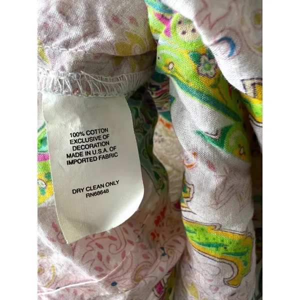 Vintage‎ y2k Express paisley print top - Image 8