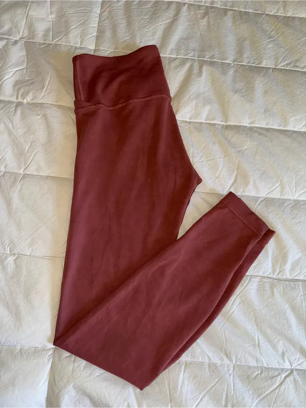 lululemon athletica Rust Red High-Rise Leggings - Image 7