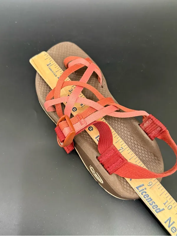 Chacos ZX/2 Cloud Peach/Rust Dual Straps Hiking Outdoor Women’s Sandals Size 6 - Image 8