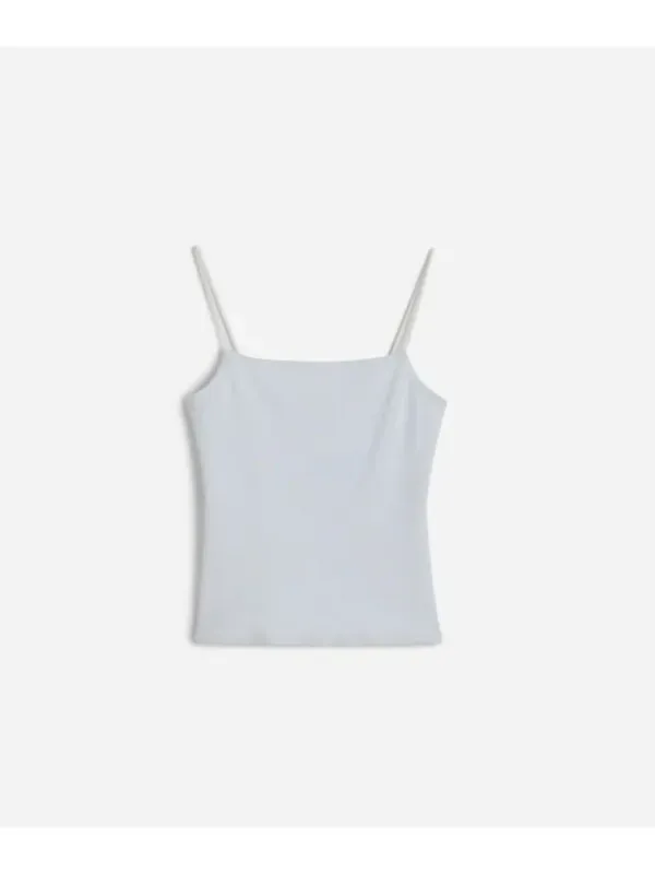 NWT Madewell White Squareneck Tank Top - Size: Extra Large *FLAW* - Image 5