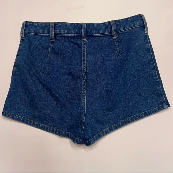 Free People We the Free Bridgette Exposed Button Fly‎ High Rise Denim Shorts 28 - Image 15
