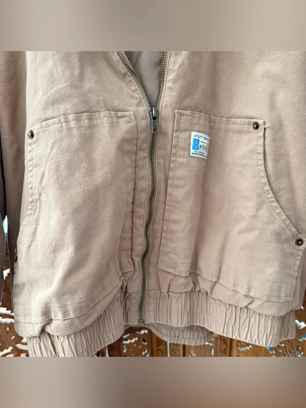 Women Canvas Hooded Utility Jacket - Wild Fable - Image 2