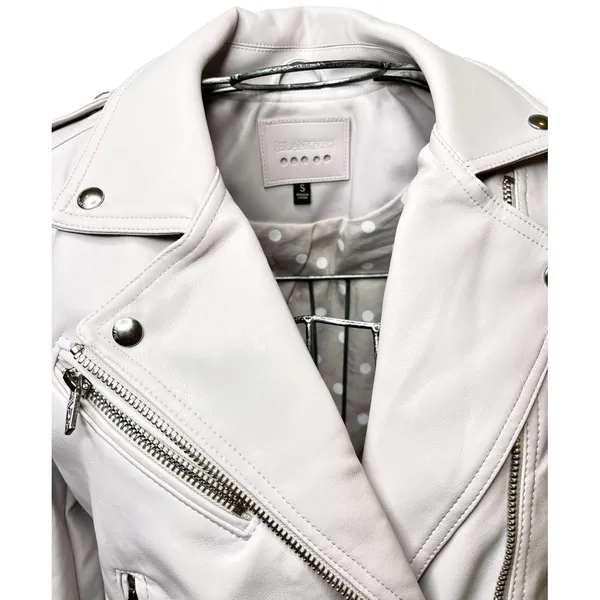 BLANKNYC | Pure Motivation Vegan Leather Moto Jacket w/ Quilting Stitch Small - Image 8