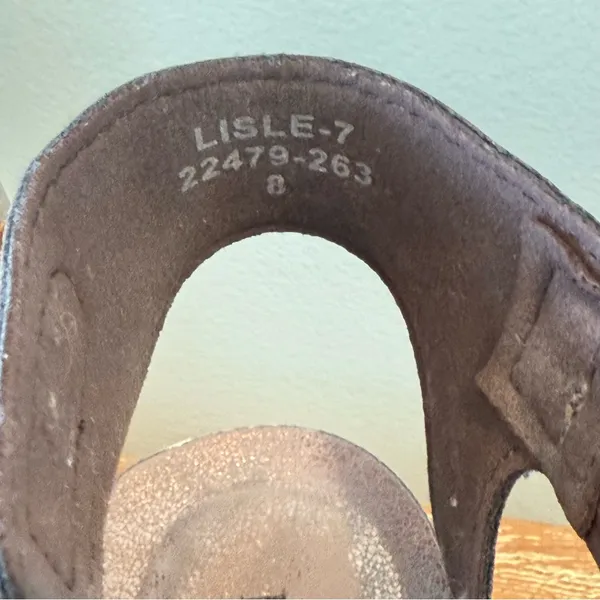 EUC Pierre Dumas Lisle Platform Strappy Sandals 8 Comfy 2.5” - Image 6