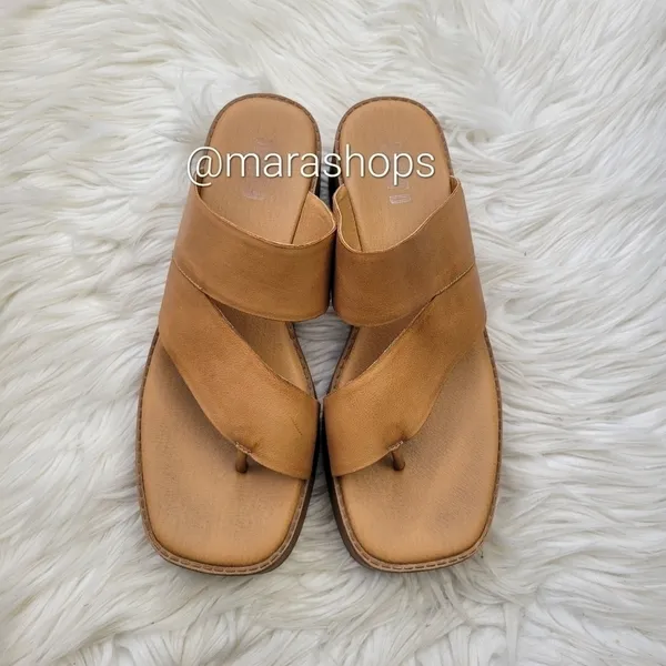 Silent D Undonestto Platform Slide Sandal Tan Size 10 - Image 2