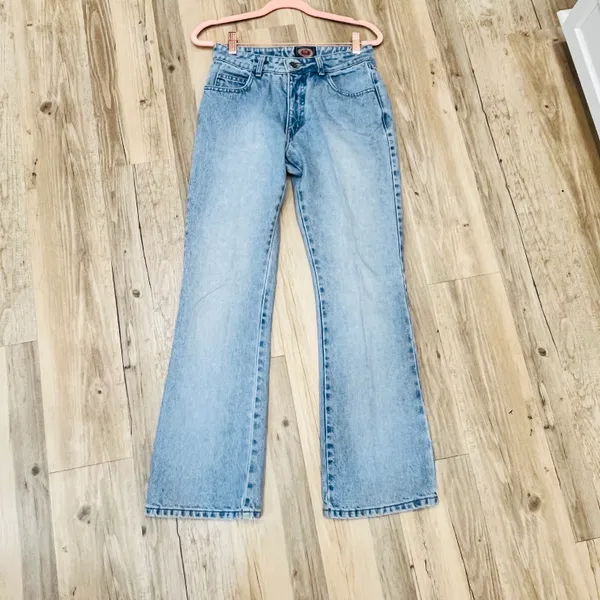 originals vintage high waist light wash jeans sz 5 - Image 5