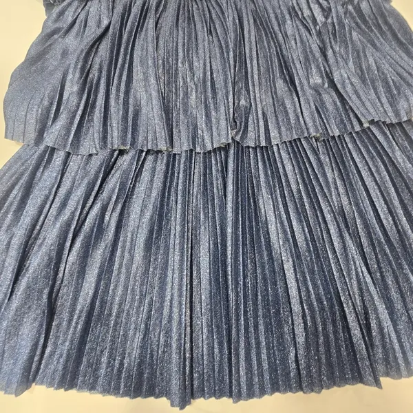 Line & Dot Oracle Maxi Dress in Denim - Image 4