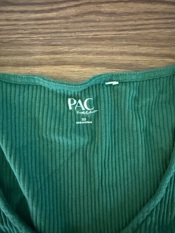 green long sleeve top  - Image 2