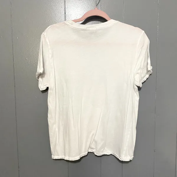 Wildfox White Bikinis & Bellinis Graphic Soft Crewneck Beach T-shirt M - Image 6
