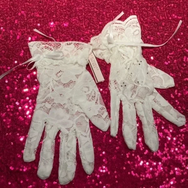 Victoria’s Secret Shine Halloween Costume Gloves - Image 7