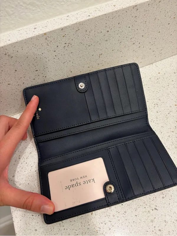Kate Spade New York Staci Wallet – Dancing Cherries Print NEW - Image 6