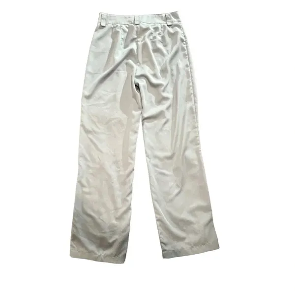 SHEIN Women's Size 4 Seafoam Green Straight Leg Pleated‎ Trousers - Image 5
