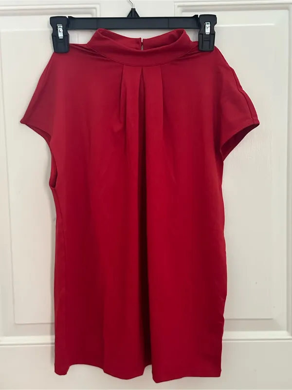 Halara Mock Neck Cap-Sleeve Top NWOT - Image 9