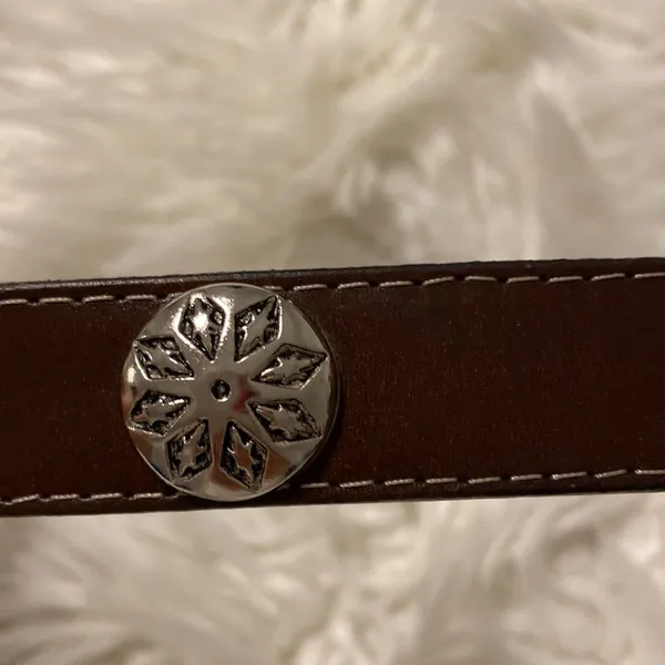 Beautiful Vintage Women Belt Genuine Leather small long 33” excellent condition - Image 2