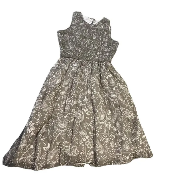 Abercrombie and Fitch Smocked Cotton Floral Dress - Size M - Image 13