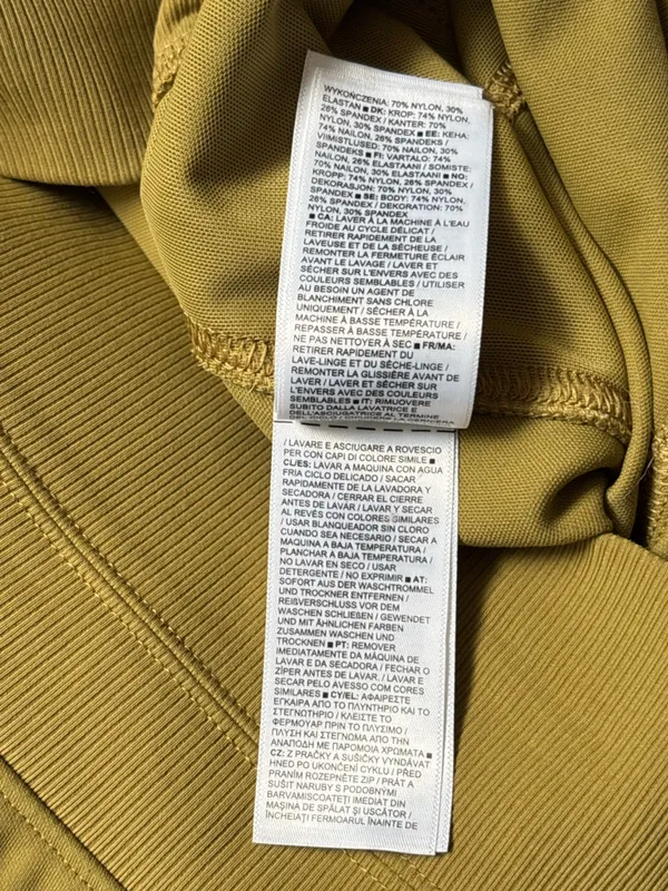 Athleta Women's Green Yellow High-Waist Joggers Size M - Image 13