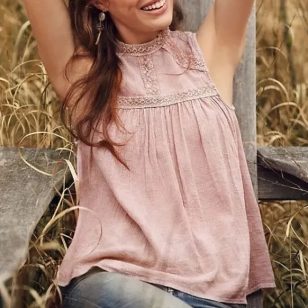 Anthropologie Eri + Ali Sweetbriar Sleeveless Blouse Sz M - Image 2
