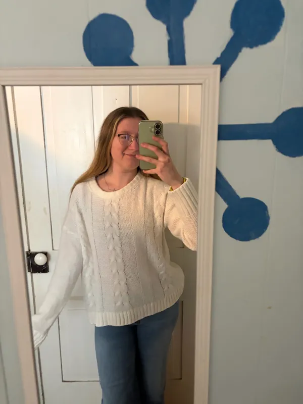 Banana republic white sweater - Image 2