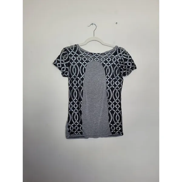 Angels & Diamonds Graphic T-Shirt Demonia Affliction Goth Emo Grunge Mesh Small - Image 7