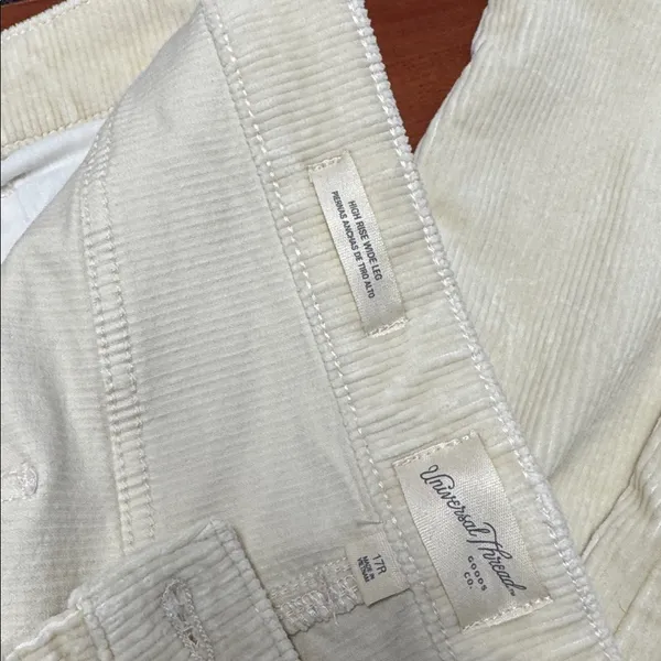 Universal thread high rise wide leg corduroy pants size 17 // 011109 - Image 2