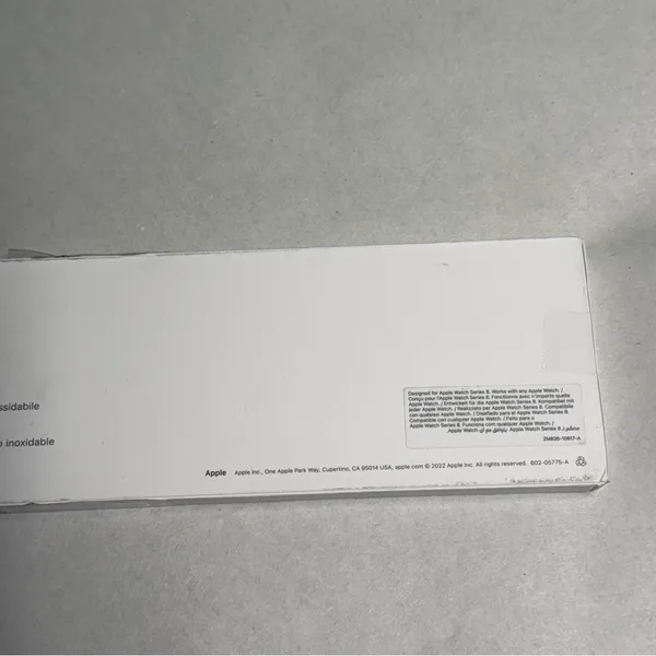 Sport Band for Apple Watch Series 8 White 41MM M/L Open Box #260189 - Image 7