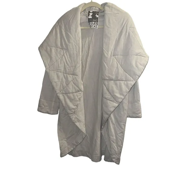 ✨Young Fabulous & Broke Sandrine M/L Cream Coat✨ - Image 3