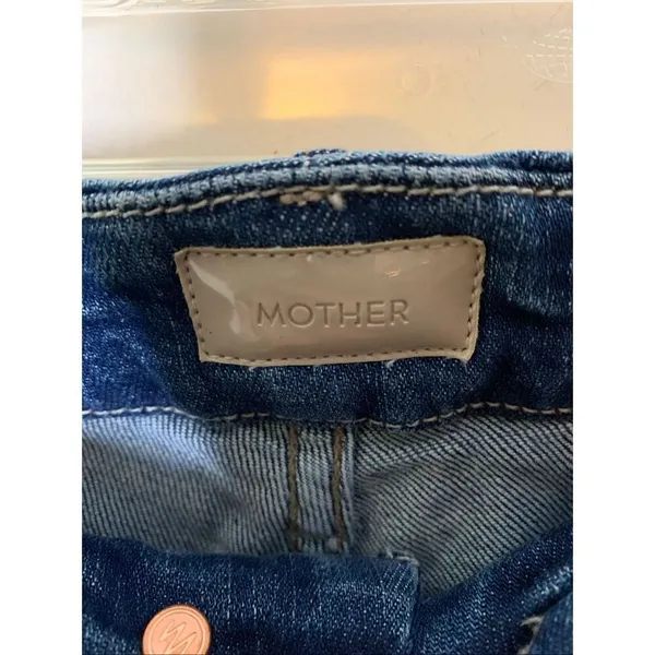 MOTHER The Looker Ankle Fray Right of Passage jeans women's size 26 - Image 3