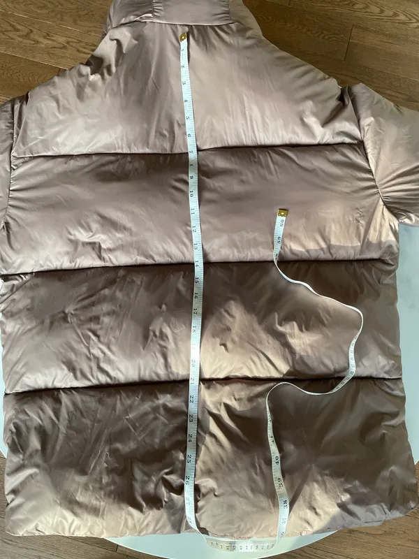 Abercrombie &Fitch Women Padded Jacket Small Loose fit brown pit to pit 24in - Image 7