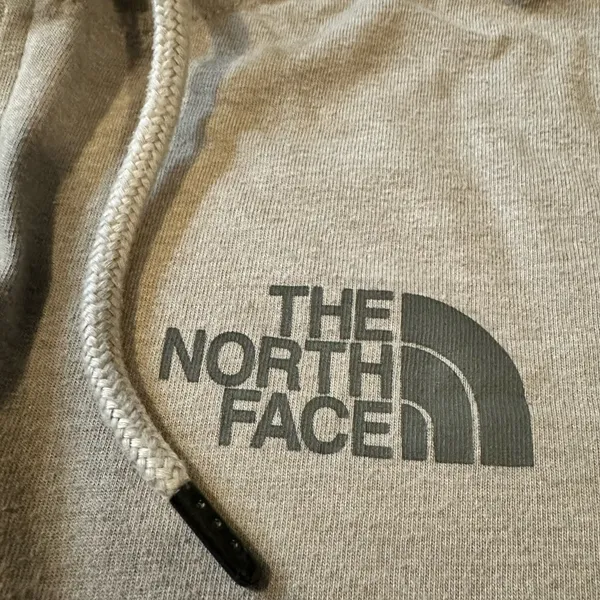 The North Face Women's Full Zip Hoodie Grey Medium Light Weight Outdoor - Image 3