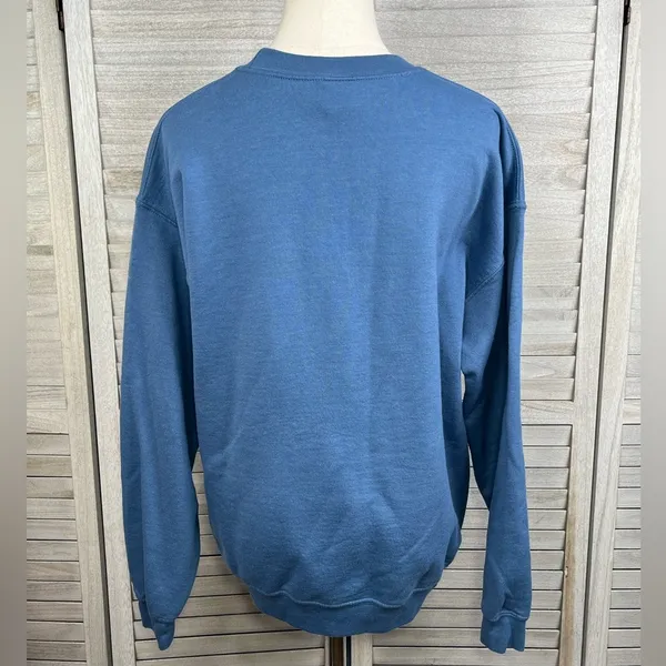 GILDAN Hilton Head South Carolina Crewneck Sweatshirt Blue/Navy-Medium - Image 2