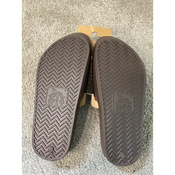 New Archies Brown Arch Support Slides Unisex M9/W10 - Image 4
