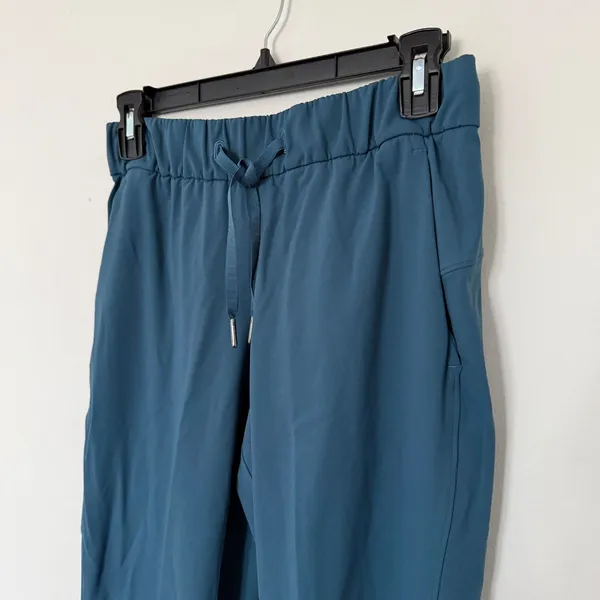 Lululemon On The Fly 7/8 Pant Blue Luxtreme 27" Travel Work Move Trousers Sz 4 - Image 5