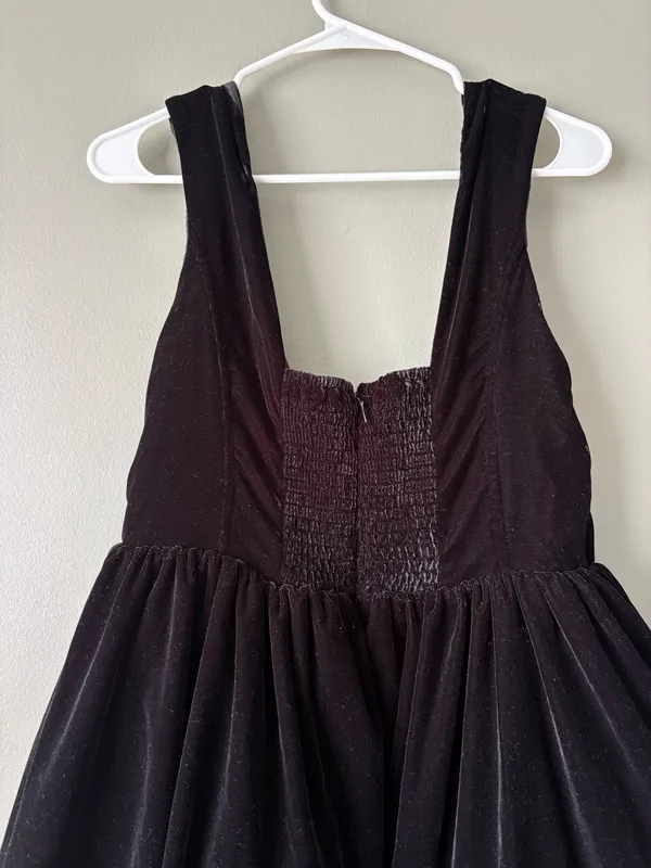 BHLDN Velvet Corset Mini Dress - Image 5