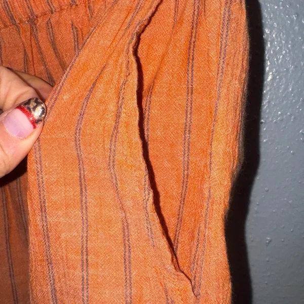 Cotton On Women's Peachy Striped‎ Cropped Pants - Image 3