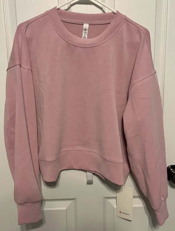 Lululemon Perfectly Oversized Crop Crew - Image 5