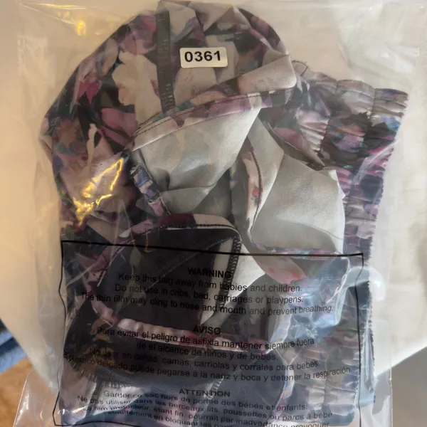 361 | Lululemon Tracker Short‎ Women 8 Floral Print Lined Running Shorts - Image 7
