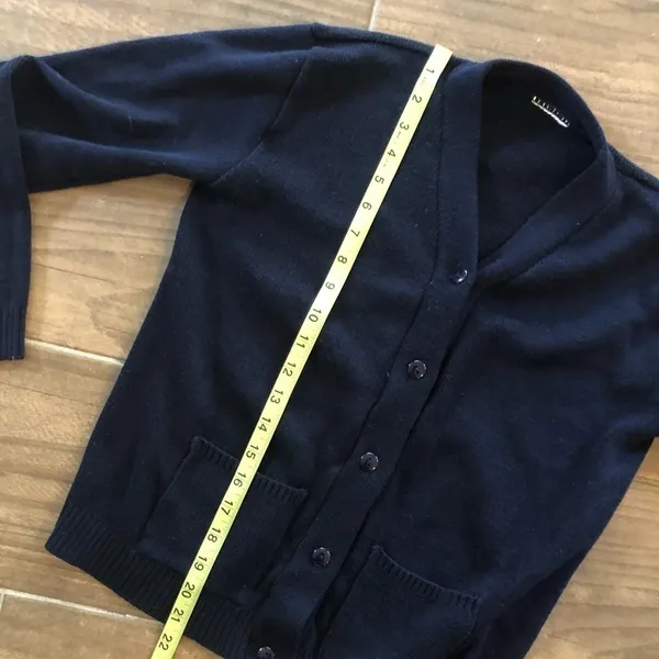 Blue Cardigan Sweater‎ Size Small - Image 6