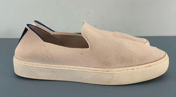 Rothy’s The Original Slip On Sand Beige Washable Sneakers - Image 3