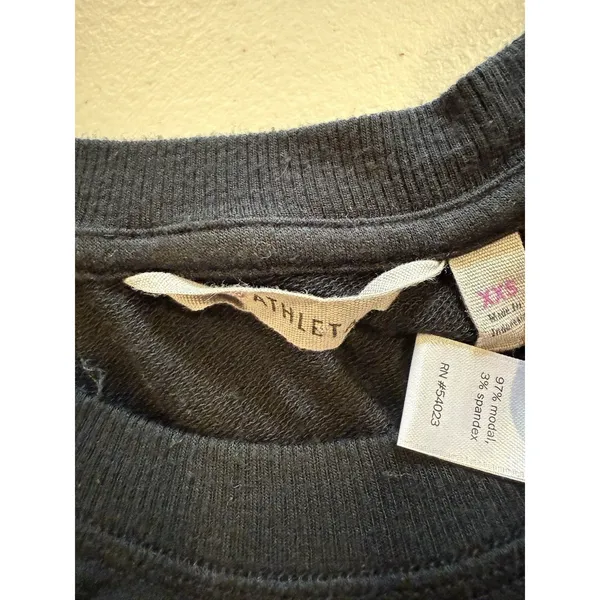 Athleta Dress Women Small** Black Pullover Thumb Holes Travel Minimal Athleisure - Image 3