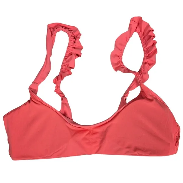 aerie Ruffle‎ Scoop Bikini Top M NWT - Image 3